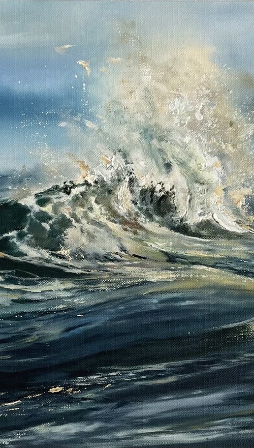 Pastel Storm by Myroslava Denysyuk