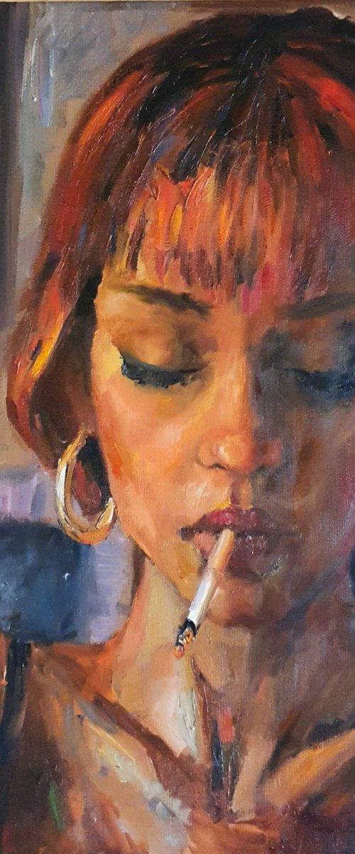 Smoking kills by Liubou Sas