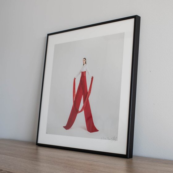 Synesthetic Letters - А (Framed)