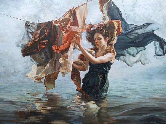 I float among the words
