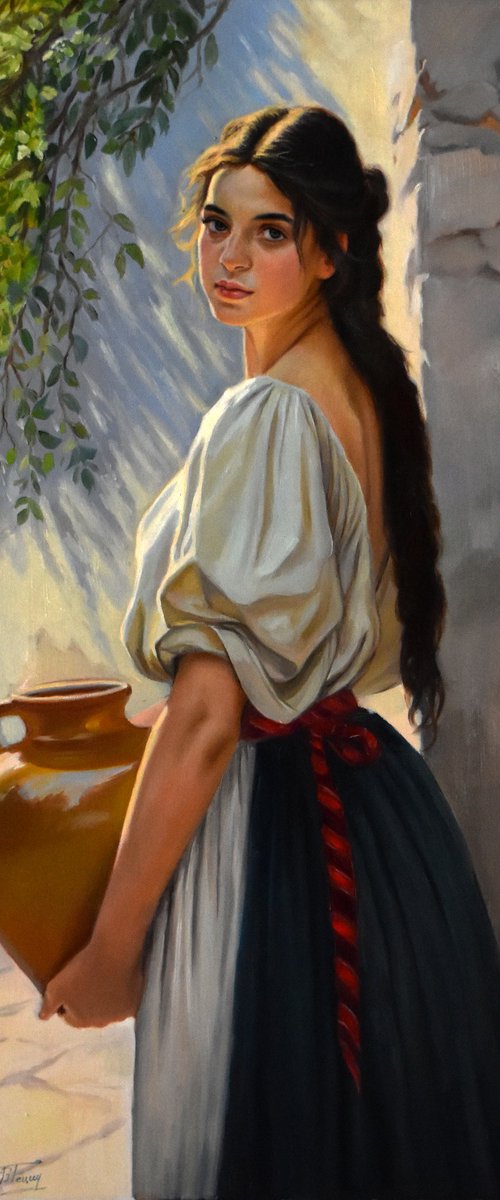 The Mediterranean girl II by Serghei Ghetiu