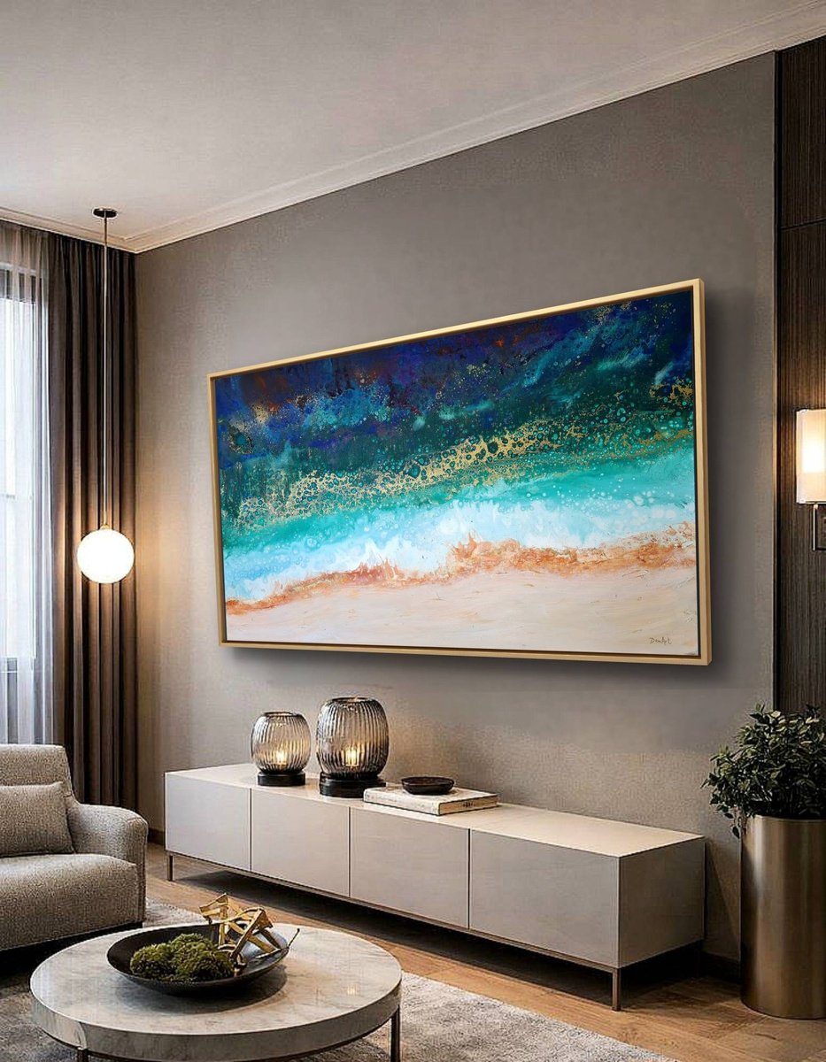 Ydra By Eleni Denart, 59 X 35, Artwork For Sale On Artfinder