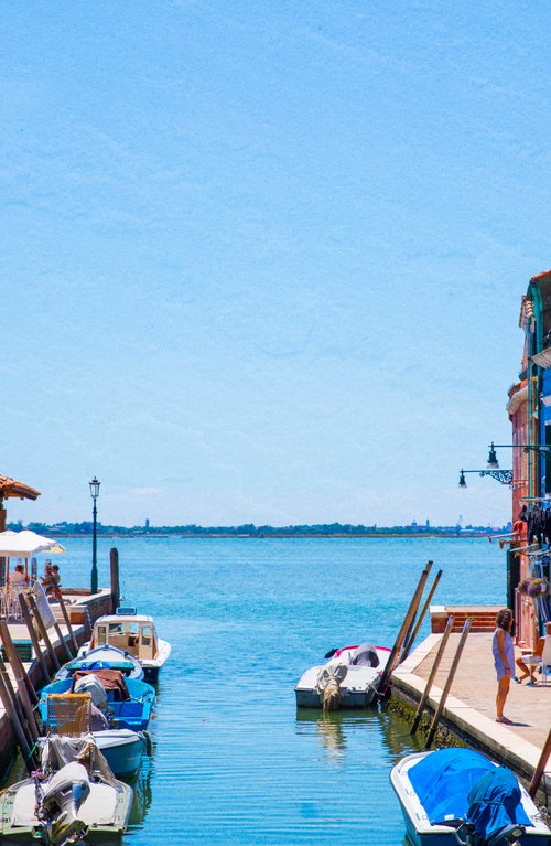 Colors of Burano I by Viet Ha Tran