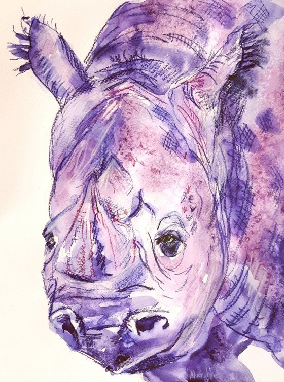 "Amethyst the rhinostone""