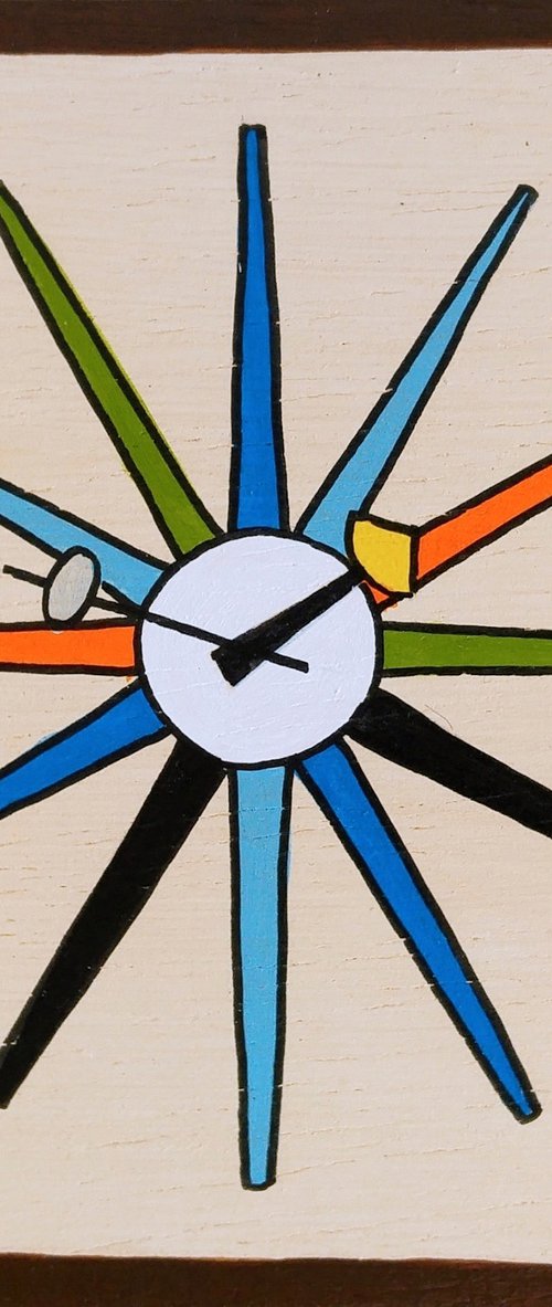 Sunburst Clock by Lunartics