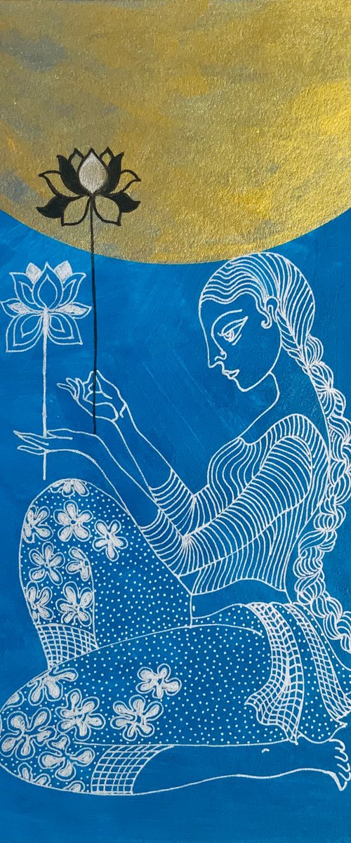 Sacred Lotus by Hiranya R