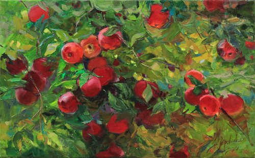 "Carpathian apples" by Alisa Onipchenko-Cherniakovska