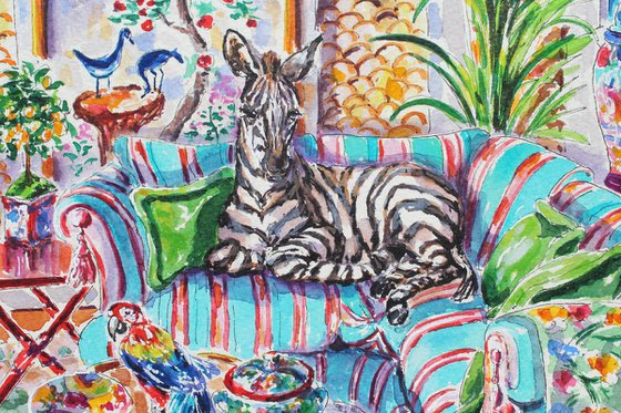 The Reflective Zebra