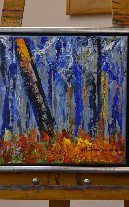 "Blue Trees" by Mihaela Ionescu