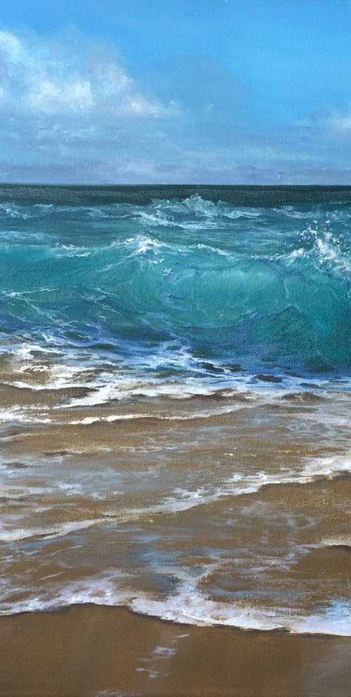 Pearly Tide by Alesia Yeremeyeva