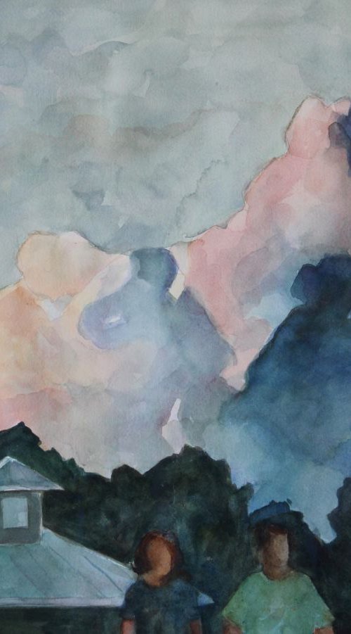 Gathering Clouds by Bronwen Jones