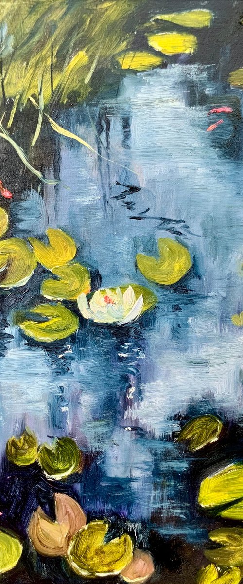 Indigo Reflections by Alexandra Jagoda (Ovcharenko)