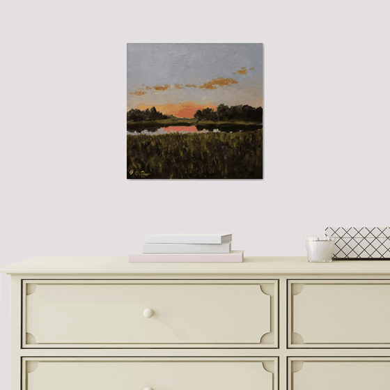 Impression. A quiet evening