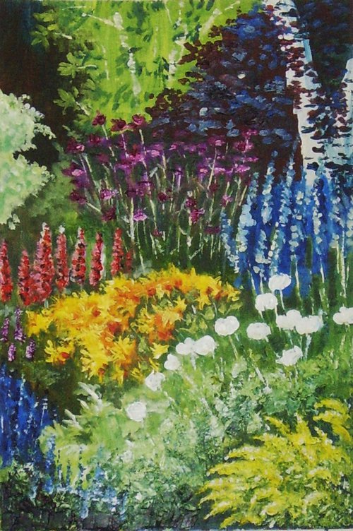 Herbaceous Border 2 by Max Aitken