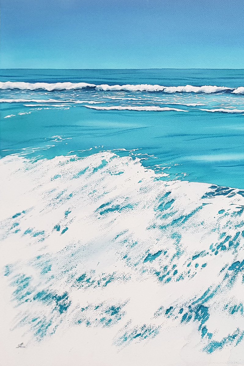 Seascape and waves #27_2 by Svetlana Lileeva