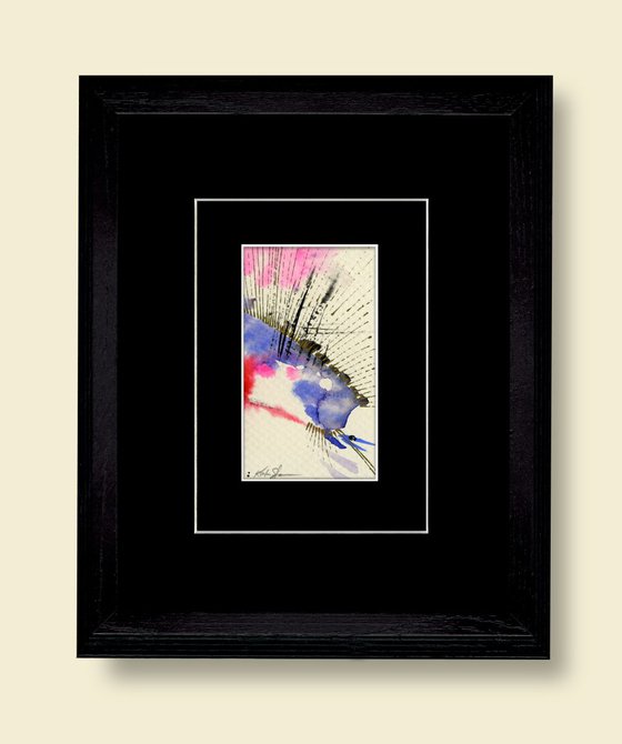 Abstract Fish - Watercolor by Kathy Morton Stanion