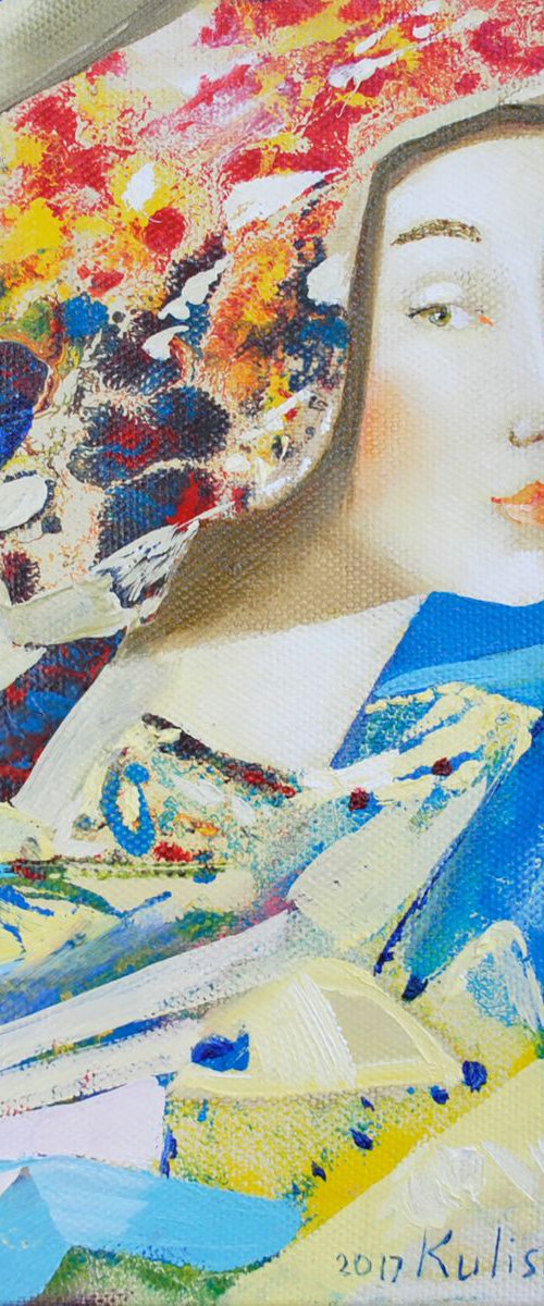 Contemporary art, abstract wall art by Kate Kulish
