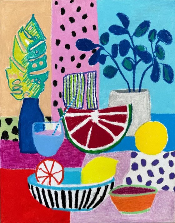 Dance of Fruits and Leaves