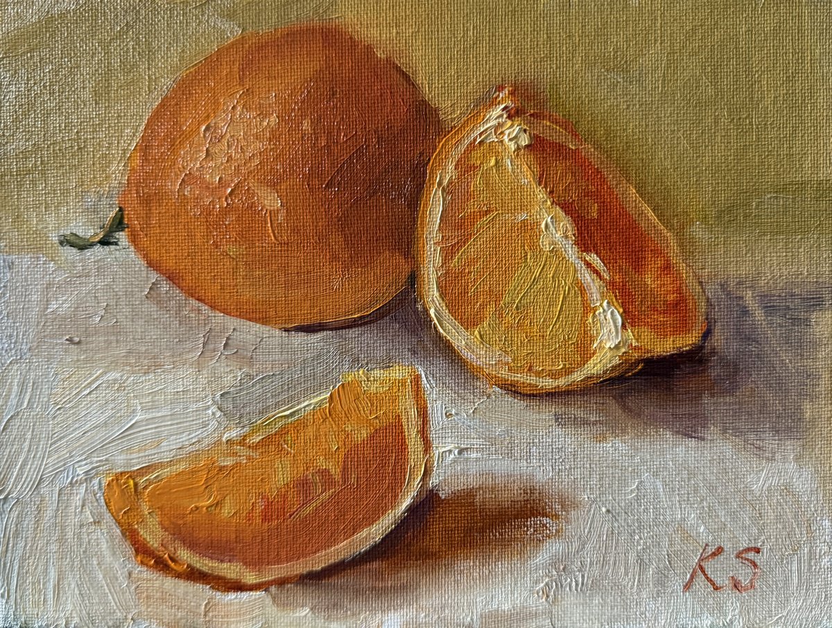 Oranges by Kate Sosonna