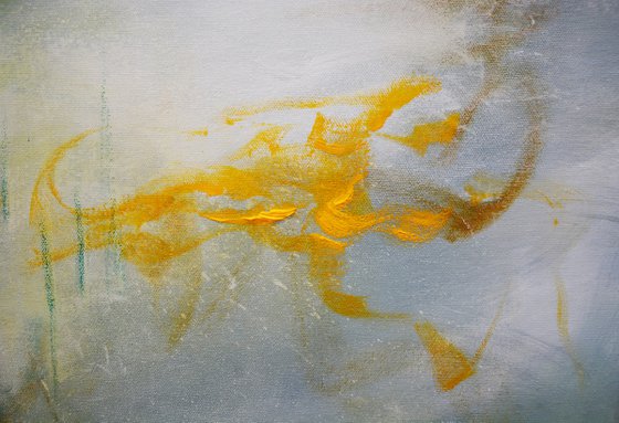 Lilies in Soft Reflection