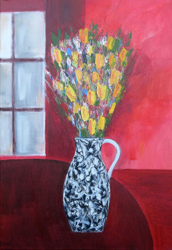 Yellow Tulips - Reserved for Monica