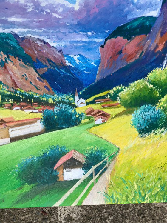 Summer in Lauterbrunnen