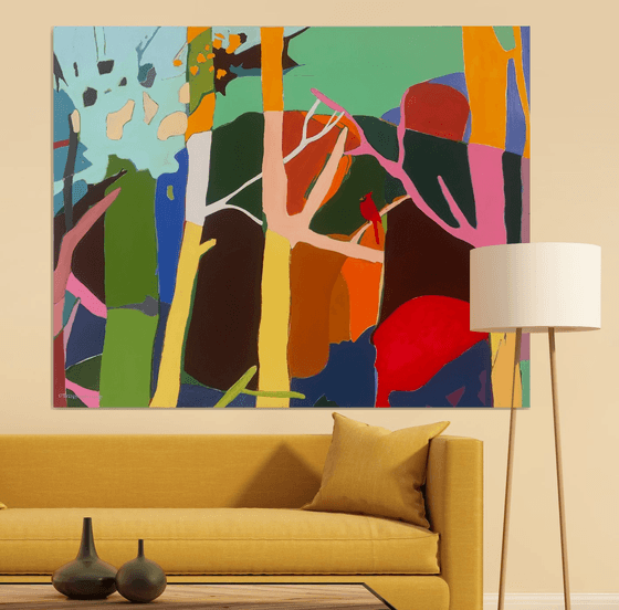 Mr. Cardinal Singing The Warm Weather Song