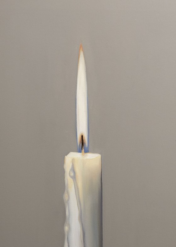 Gerhard Richter Tribute - candle