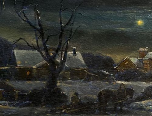 Christmas night by Oleg and Alexander Litvinov