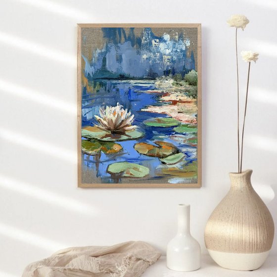 Water Lily pond.