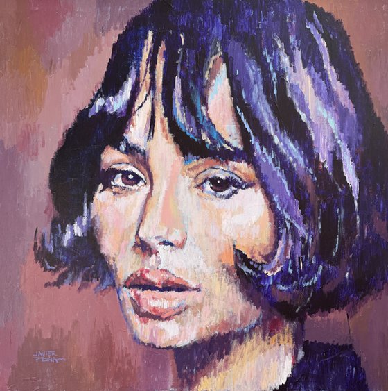 STILL IN MOTION ACRYLIC ON CANVAS 150x150cm