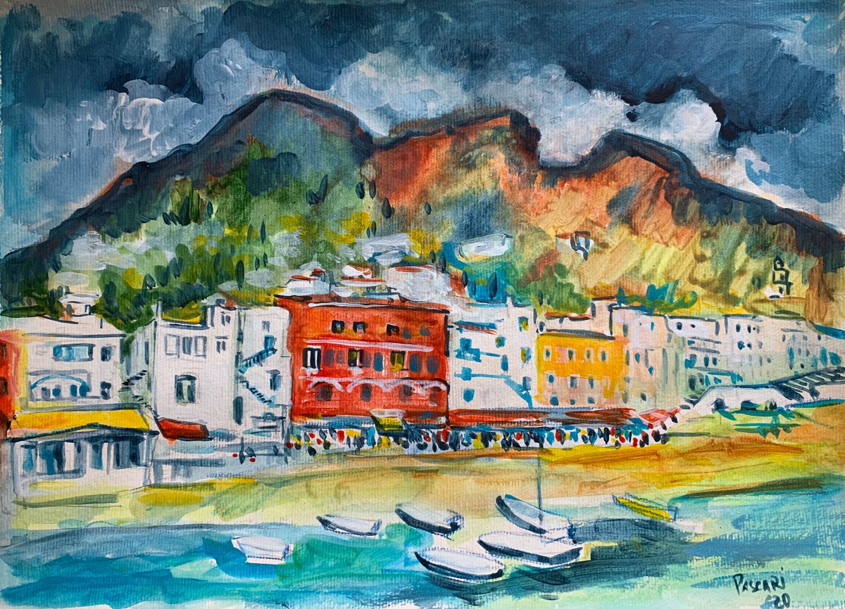 Capri Italy by Olga Pascari