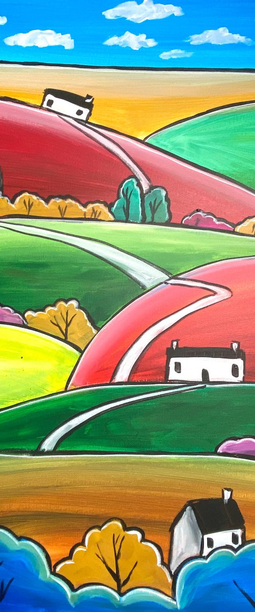 Cottage On The Hills by Aisha Haider