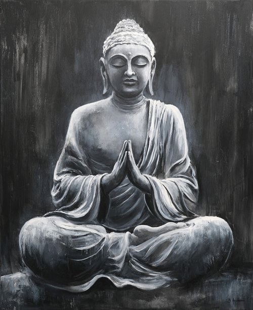 Buddha Meditation by Behshad Arjomandi