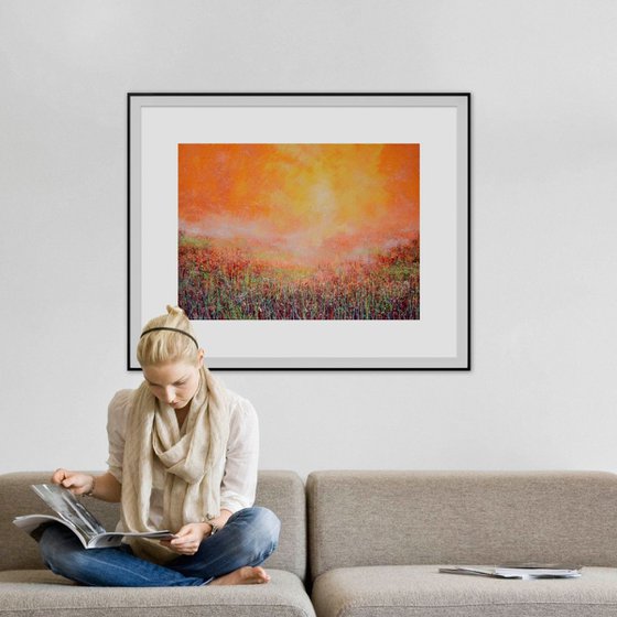 Meadow at Sunset