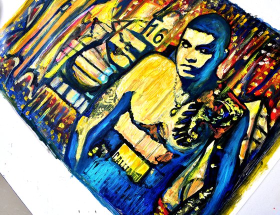 Street Art Boxer