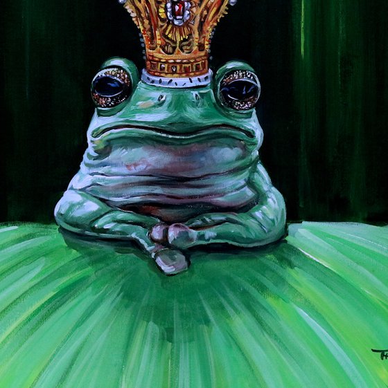 The Frog Princess. Tale. Story.