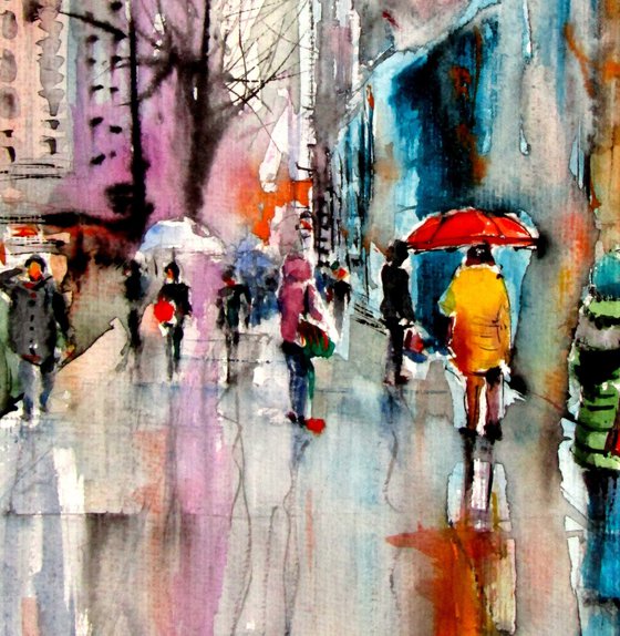Rainy streets II