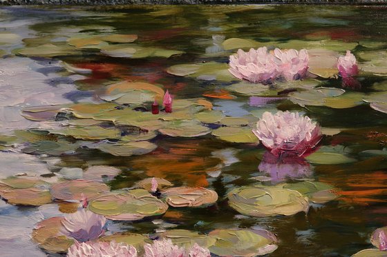 "Pink Lilies"