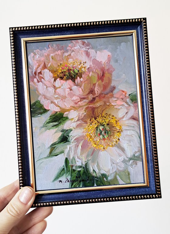 Two peony