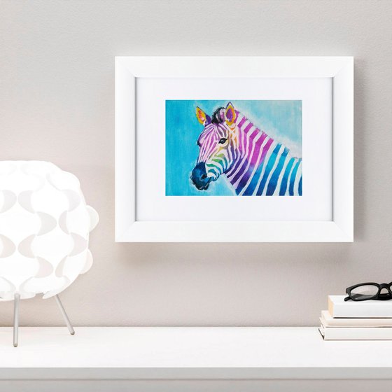 Colored Zebra
