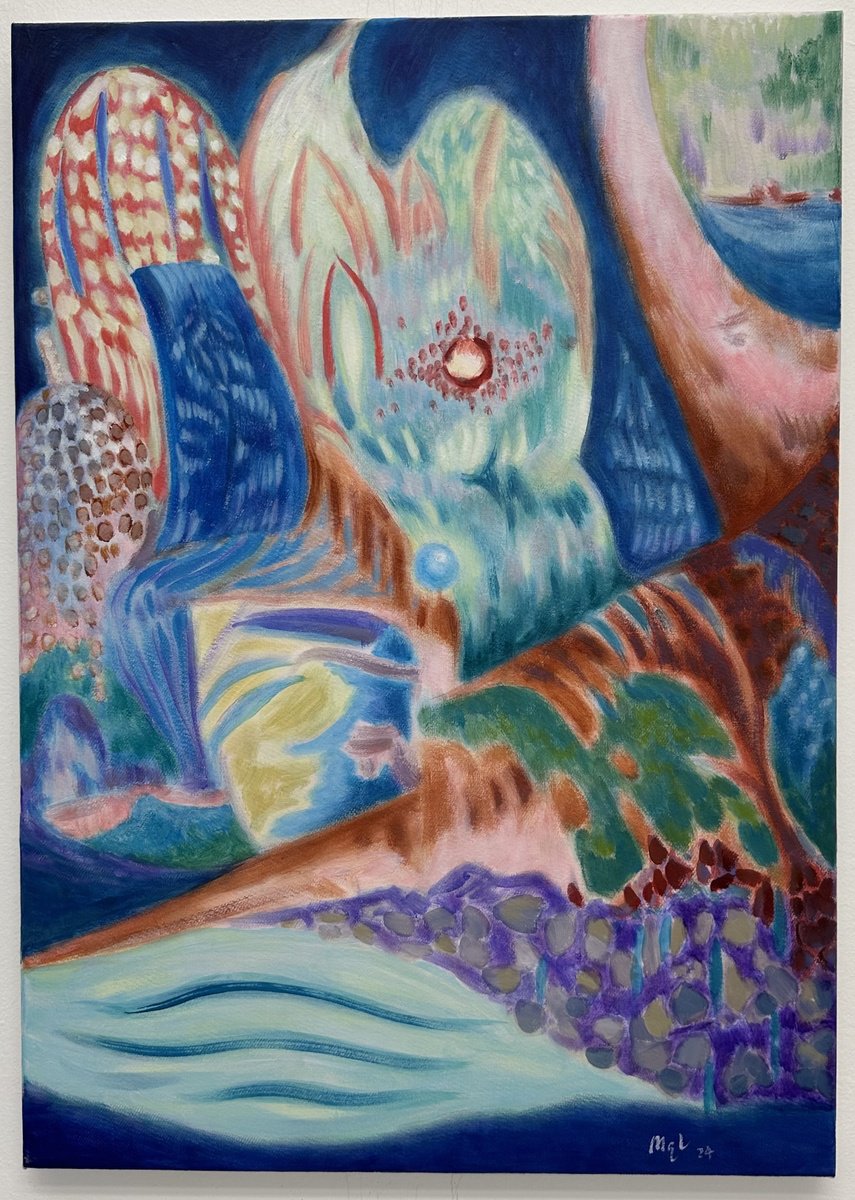 The Cure For The Pain Is In The Pain By Mengqiu Li, 20 X 28, Artwork For Sale On Artfinder