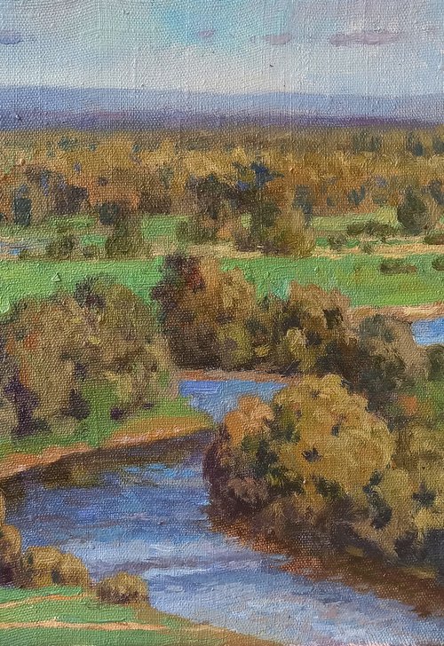 Yhe Toyma River by Olga Goryunova