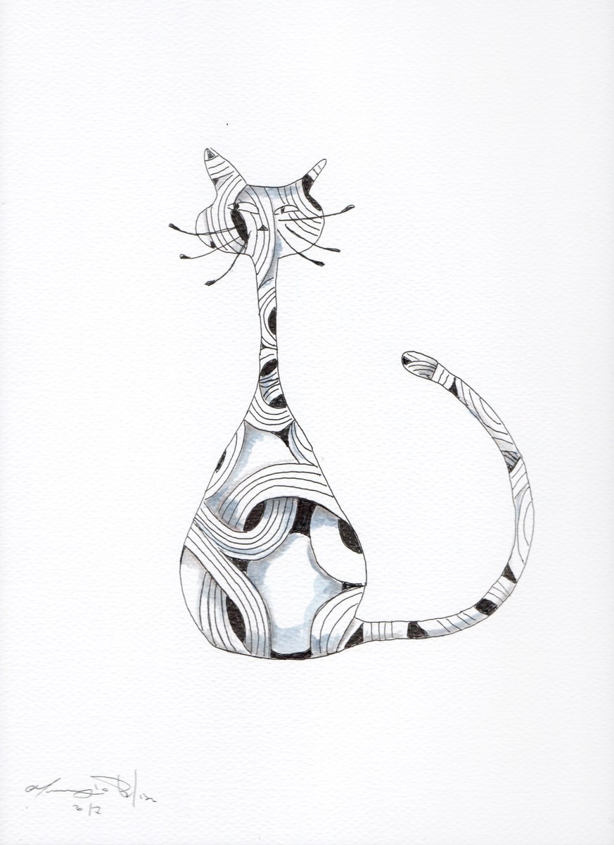 Sam - cat design series by Maurizio Puglisi