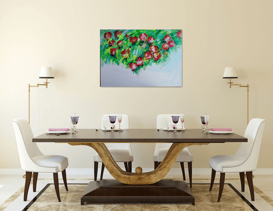 Pomegranate tree-(100x70cm)