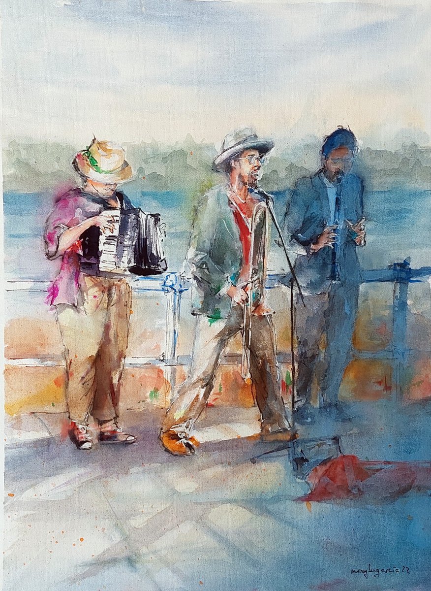 BLUES II by Maylu Garci?a