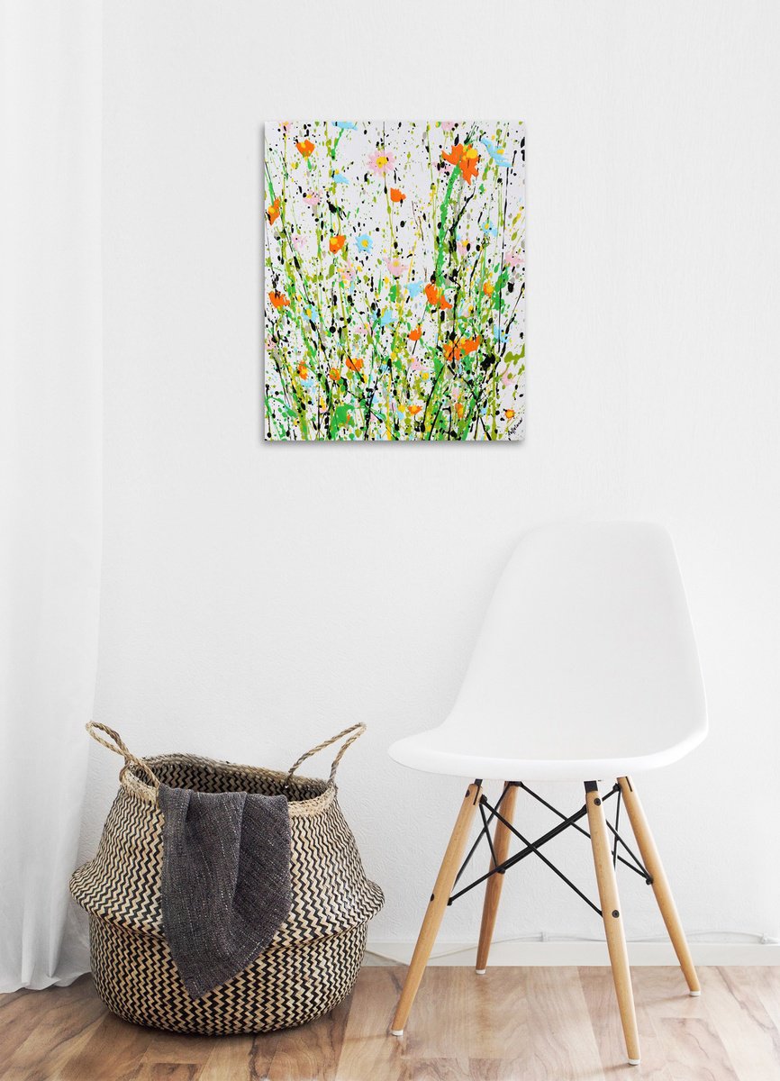  Joli Printemps 2 By Isabelle Pelletane, 13 X 16, Artwork For Sale On Artfinder