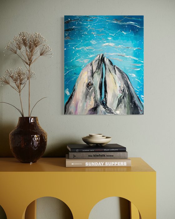 Dolphin love