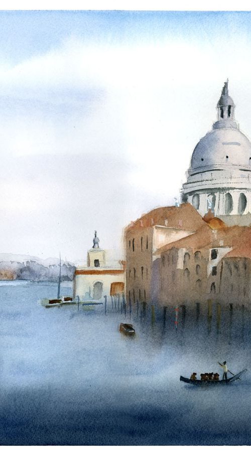 Grand Canal in Venice by Olga Tchefranov (Shefranov)