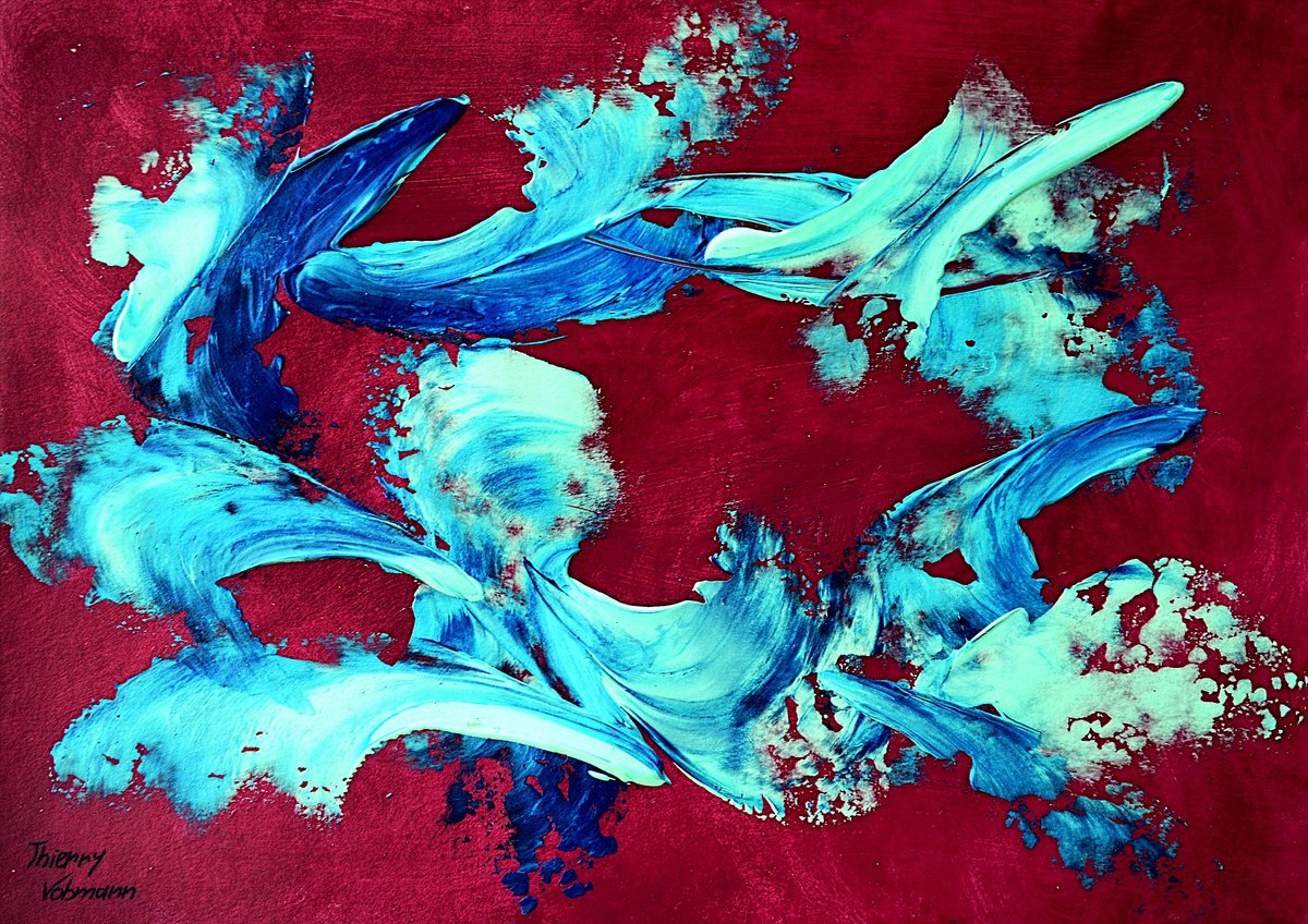 Ideal Gift 143 By Thierry Vobmann. Abstract ., 17 X 12, Artwork For Sale On Artfinder
